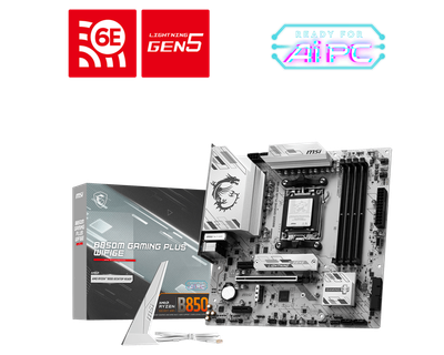 MSI B850M GAMING PLUS WIFI6E DDR5 MOTHERBOARD