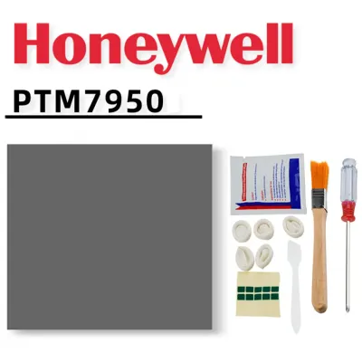 Honeywell PTM7950 Thermal Pad Silicone Thermal Pad for CPU Heat-Conducting Silicone Pads 8.5 w/Mk CPU Thermal Paste, Phase Change Thermal Pad for PS5 CPU Gpu SSD M.2 Laptop