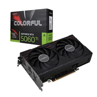 Colorful GeForce RTX™ 5060 Ti 16G Gaming DUO GDDR7 128-bit Video Card