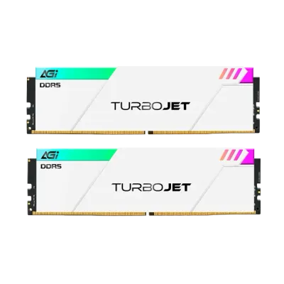 AGI UD858 TURBOJET RGB DDR5 8000 CL38 32GB 2x16GB Kit Desktop Memory