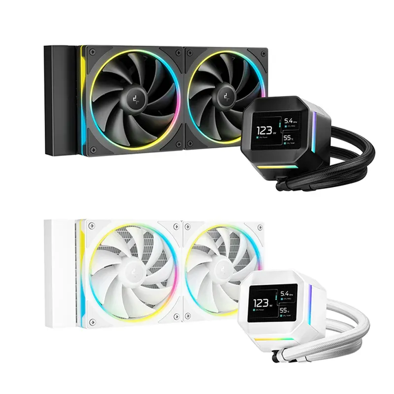 DeepCool LM240 240MM 2.4″ LCD ARGB AIO Liquid Cooler DeepCool LM240 240MM 2.4″ LCD ARGB AIO Liquid Cooler