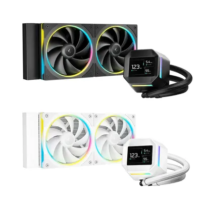 DeepCool LM240 240MM 2.4″ LCD ARGB AIO Liquid Cooler