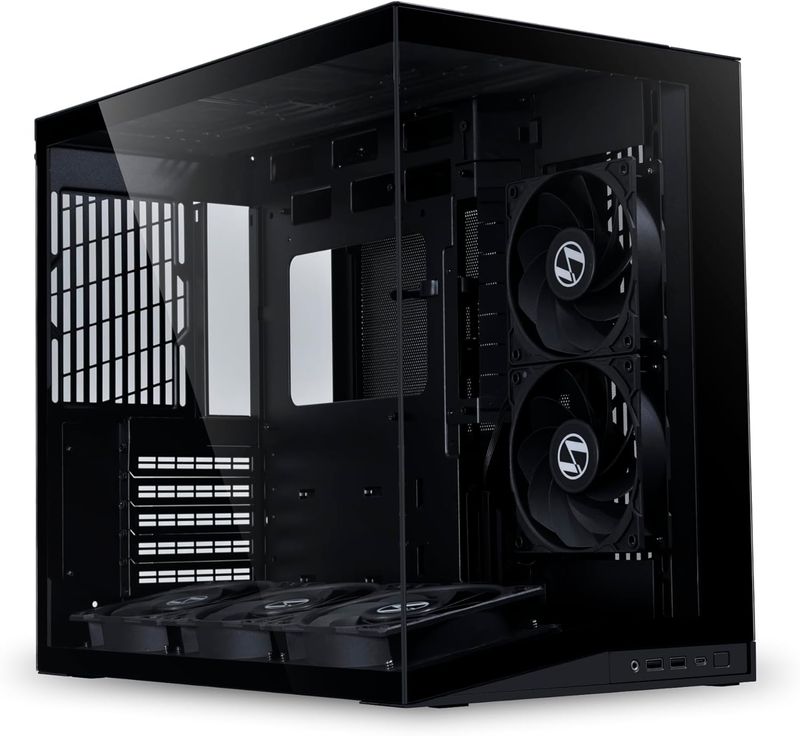 LIAN LI PC-O11 Mini V2 Flow ( Free 5x 120mm Reverse Blade Fans )