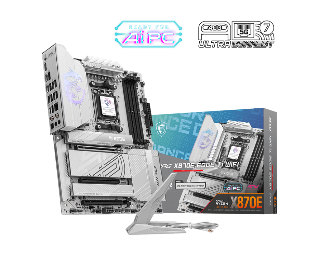 MSI MPG X870E EDGE TI WIFI DDR5 GAMING Motherboard