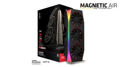 XFX Mercury AMD Radeon RX 9070XT OC Black Magnetic Air Edition with RGB 16GB GDDR6 256-BIT Video Card