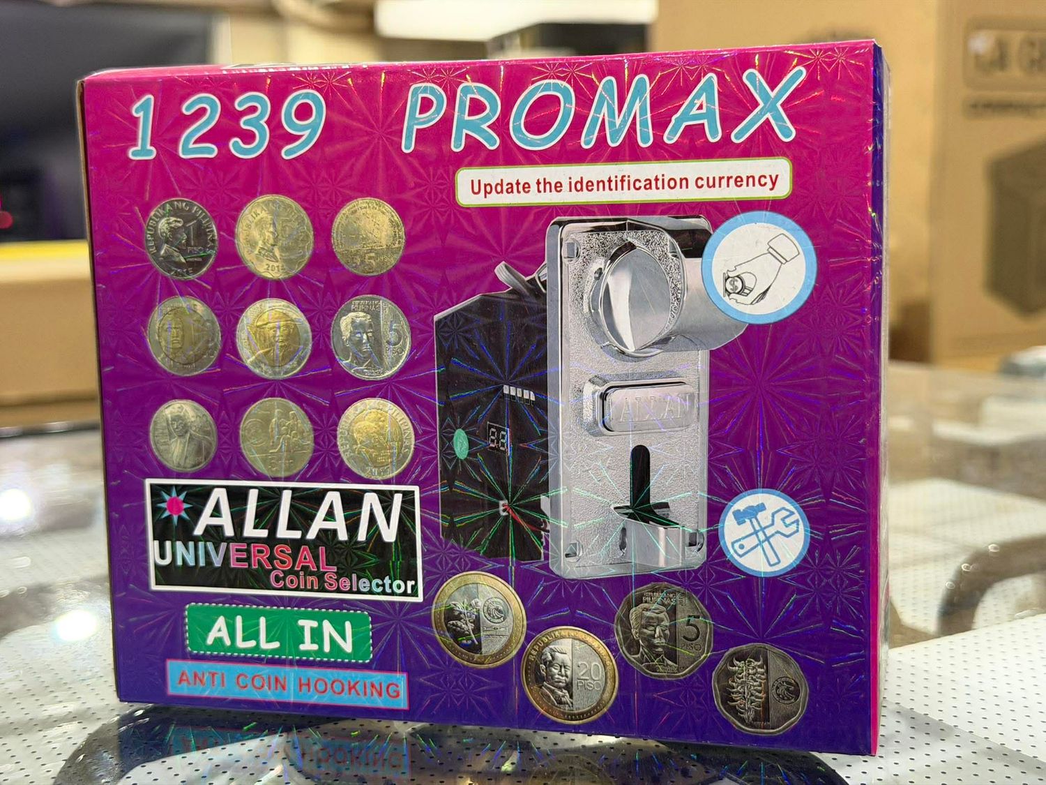 ALLAN 1239A MULTI SELECTOR COINSLOT