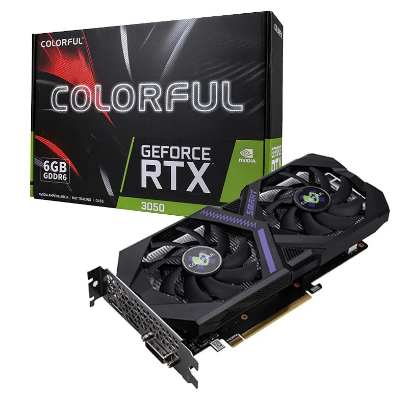 COLORFUL GeForce RTX™ 3050 V4-V 6GB 96-bit GDDR6 Video Card