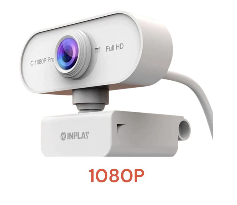 INPLAY C1080P Pro 1080P Full HD Webcam