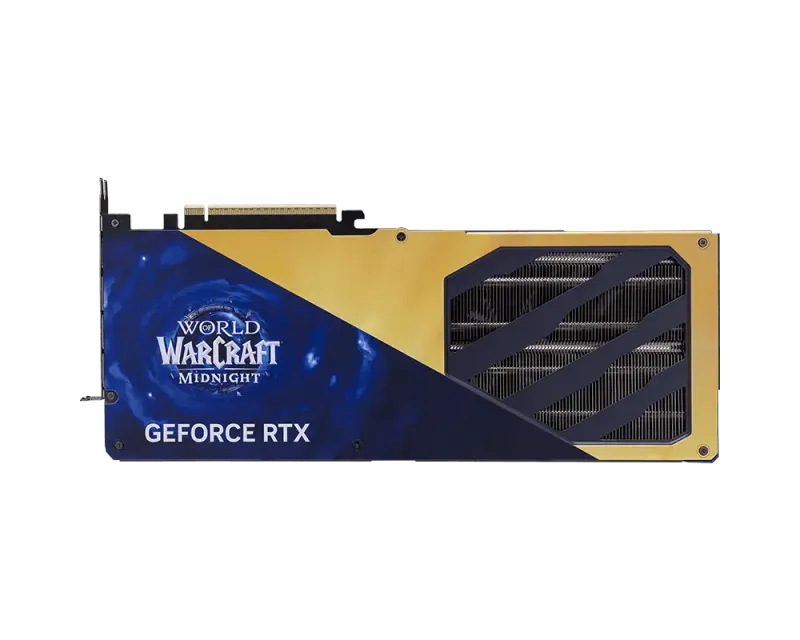 MSI GeForce RTX™ 5070 12G World of Warcraft® MIDNIGHT VOID EDITION OC 12GB GDDR7 192bit Video Card