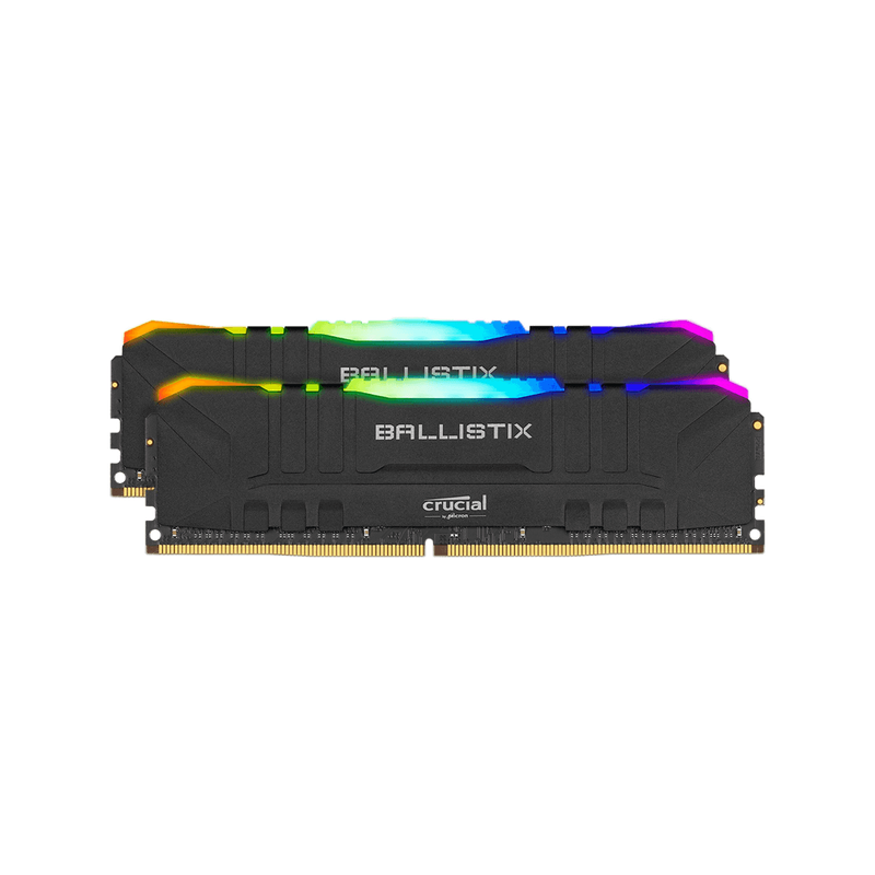 Crucial Ballistix RGB 32GB (2 x 16GB) DDR4 3200MHz CL16 GAMING MEMORY Kit