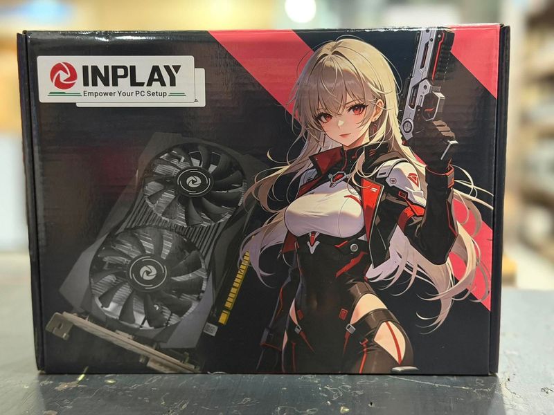 INPLAY GeForce® GTX 1050 Ti DUAL 4GB GDDR5 128-bit Video Card