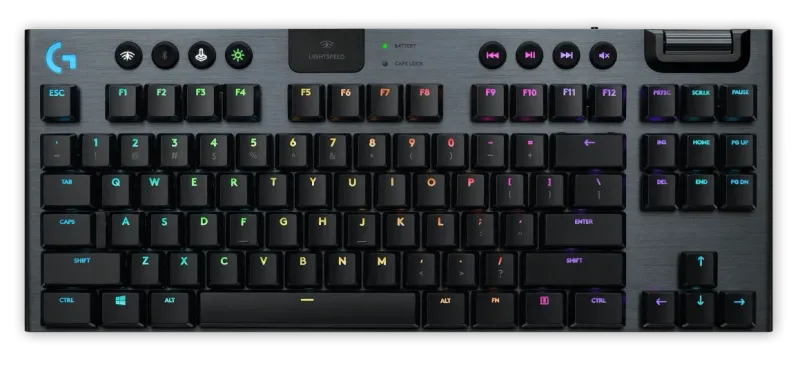 Logitech G913 TKL LIGHTSPEED Wireless RGB Mechanical Gaming Keyboard