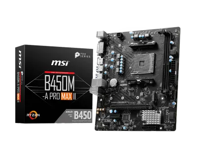 MSI B450M-A PRO MAX II Motherboard