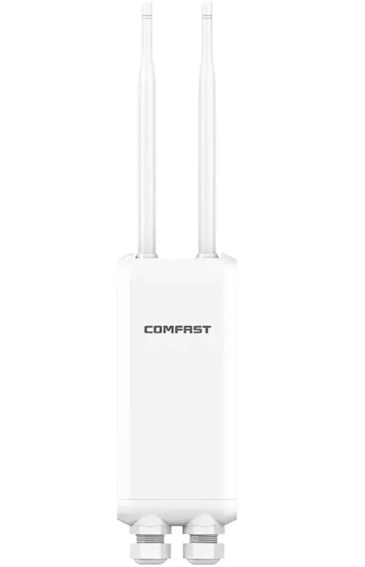 COMFAST CF-EW81 Long Range 2.4GHz Outdoor 300MBPS Wireless Network CPE Bridge Access Point, VLAN, 3 PORT