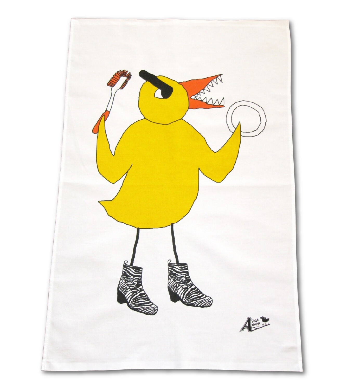 Angry Duck Kitchen Towel