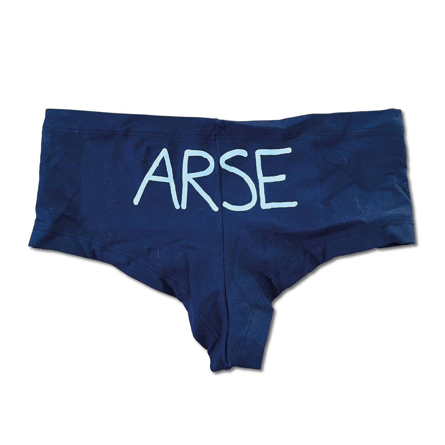 Angry Duck ARSE Short Briefs Undies Navy