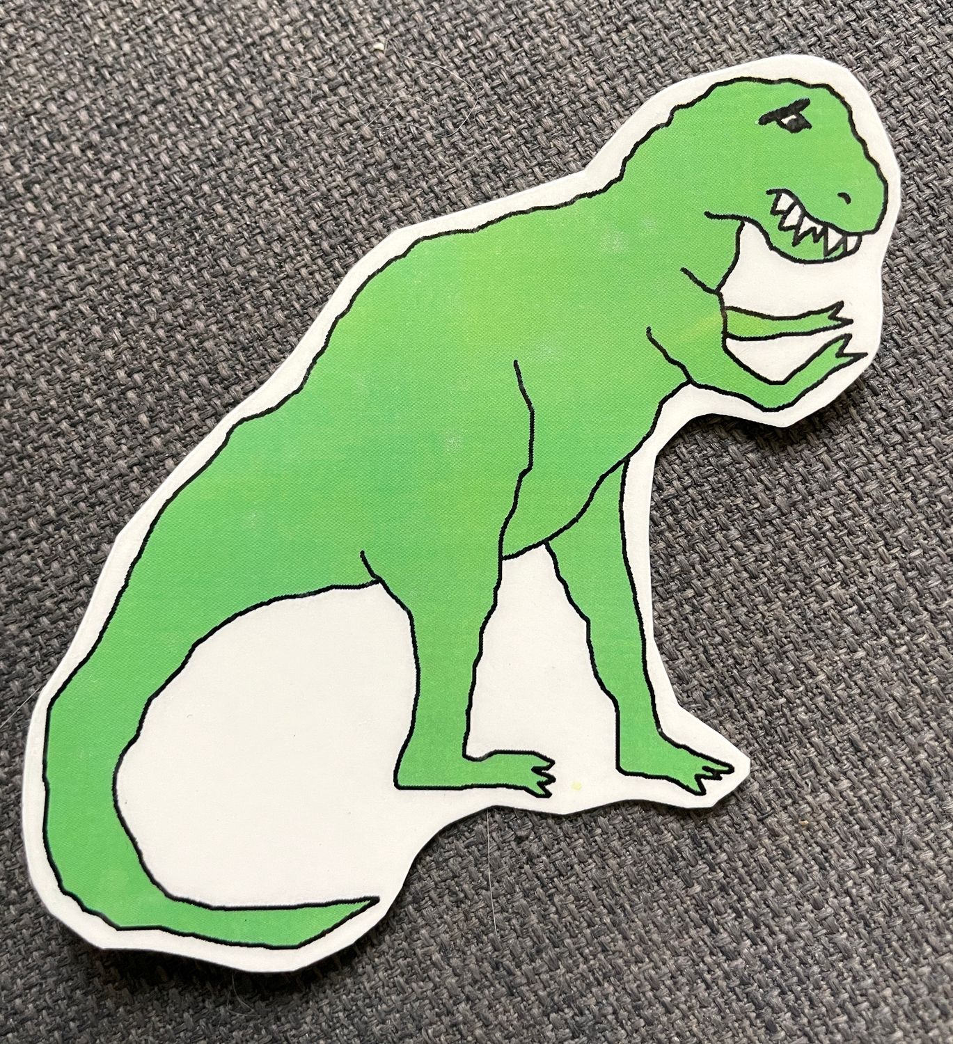 Angry Duck Temporary Tattoo