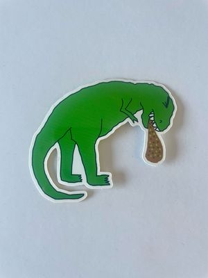 Angry Duck Die Cut Stickers