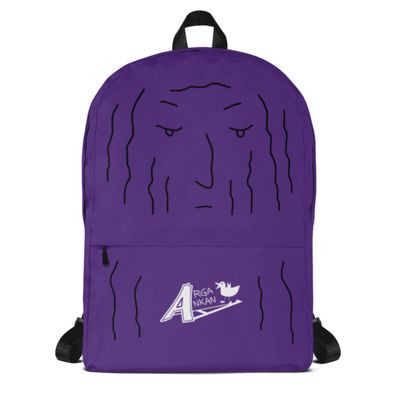 Angry Duck Danish Prune Purple Backpack