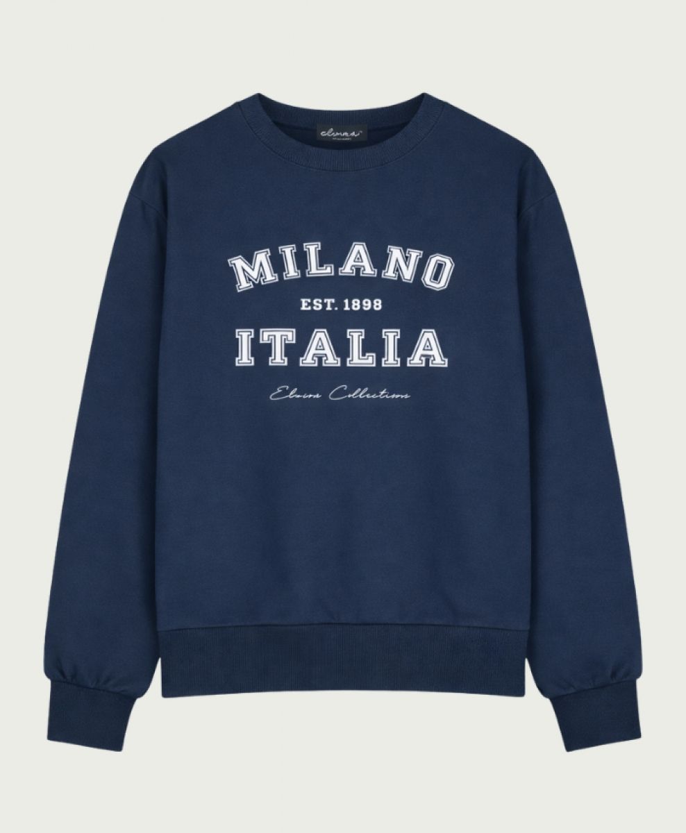 E1 26-050 Sweater Mila, Size: S, Color: Navy