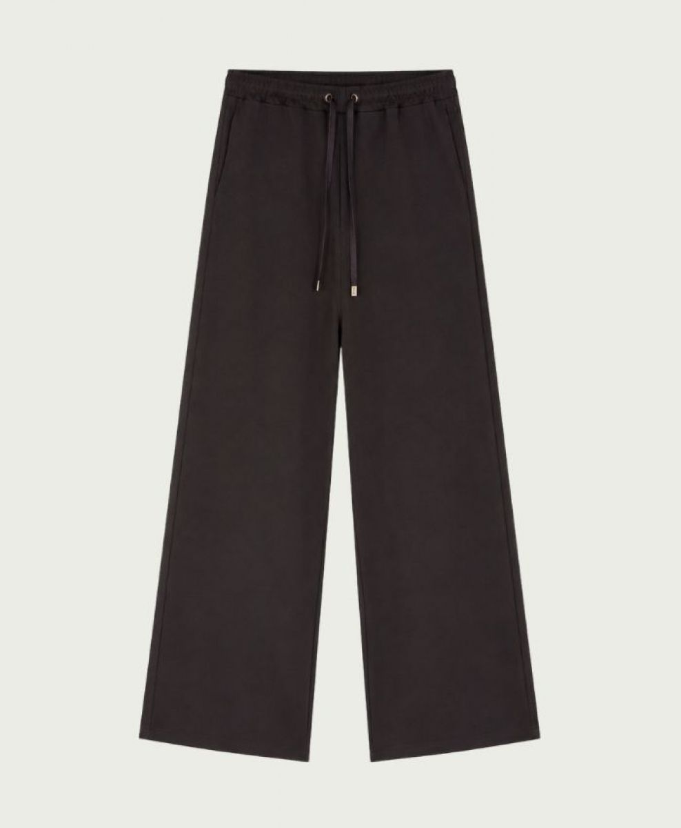 E4 26-004 Trouser Madison, Size: 36, Color: Dark Coffee Suede