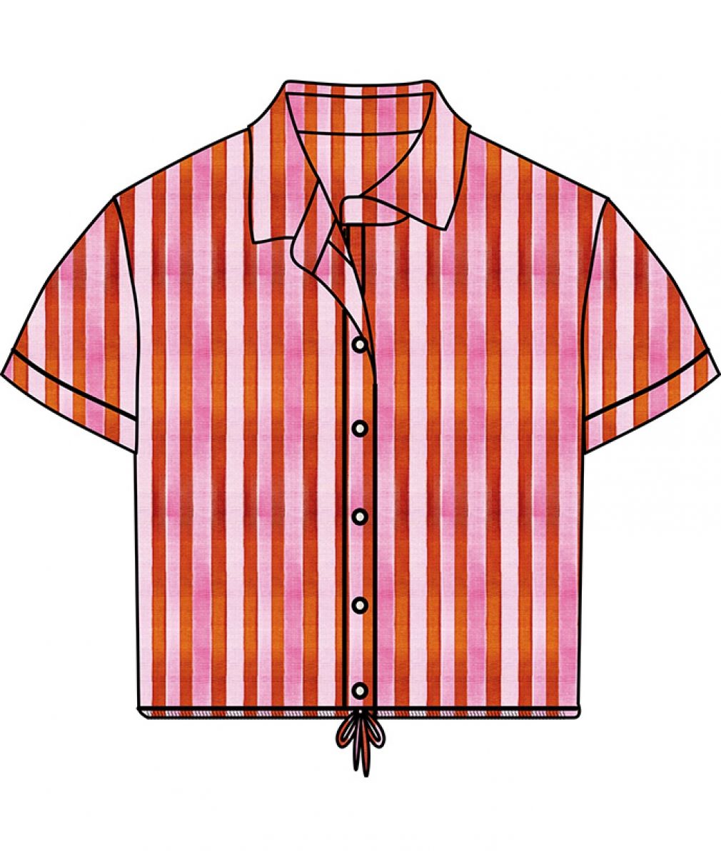 E3 26-035 Blouse Roos