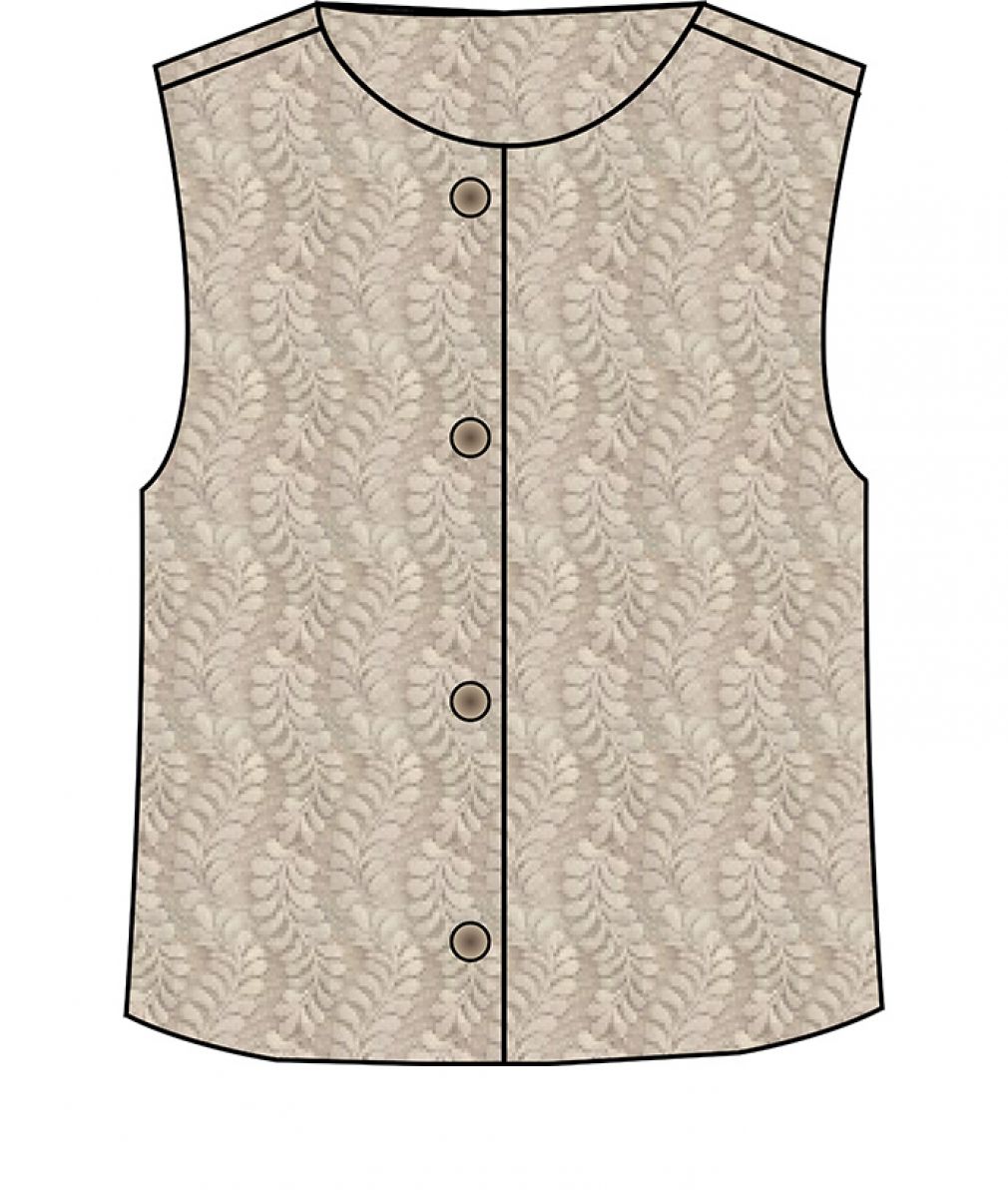 E3 26-007 Gilet Amelia