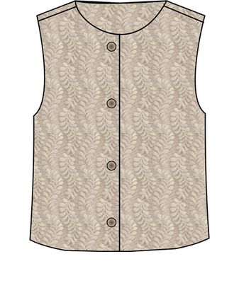 E3 26-007 Gilet Amelia