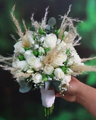 Dry Flower Bridal Bouquet