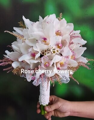 Cymbedium Bridal Bouquet