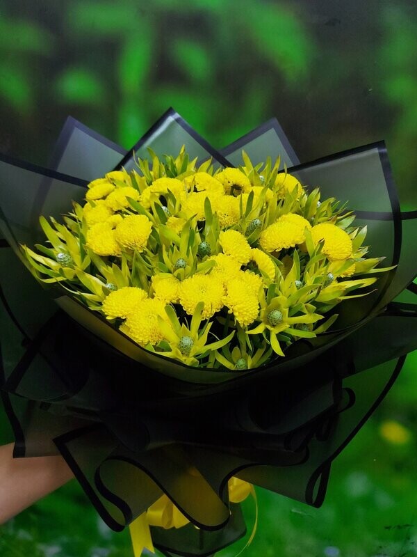 Anthony Yellow Flower Bouquet
