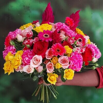 Bright Colour Bouquet
