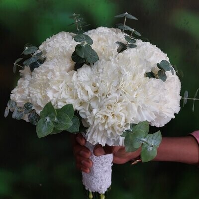 Carnation Bridal Bouquet