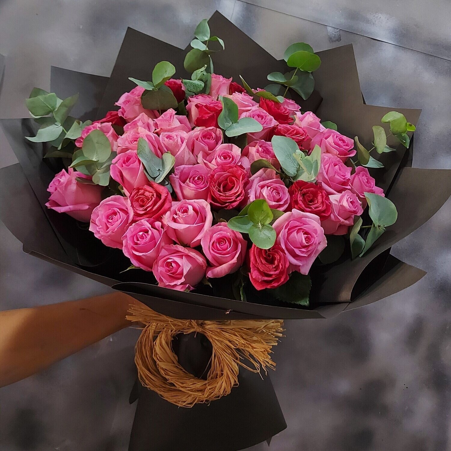 Classic Pink rose Bouquet