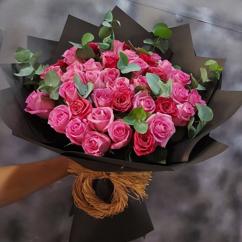Classic Pink rose Bouquet