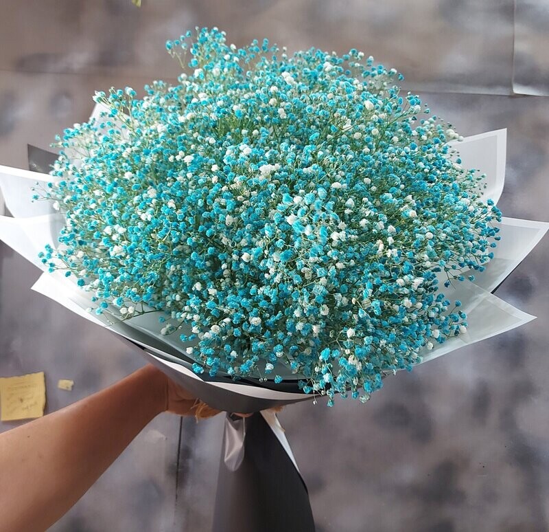 Green Gypso Hand Bouquet