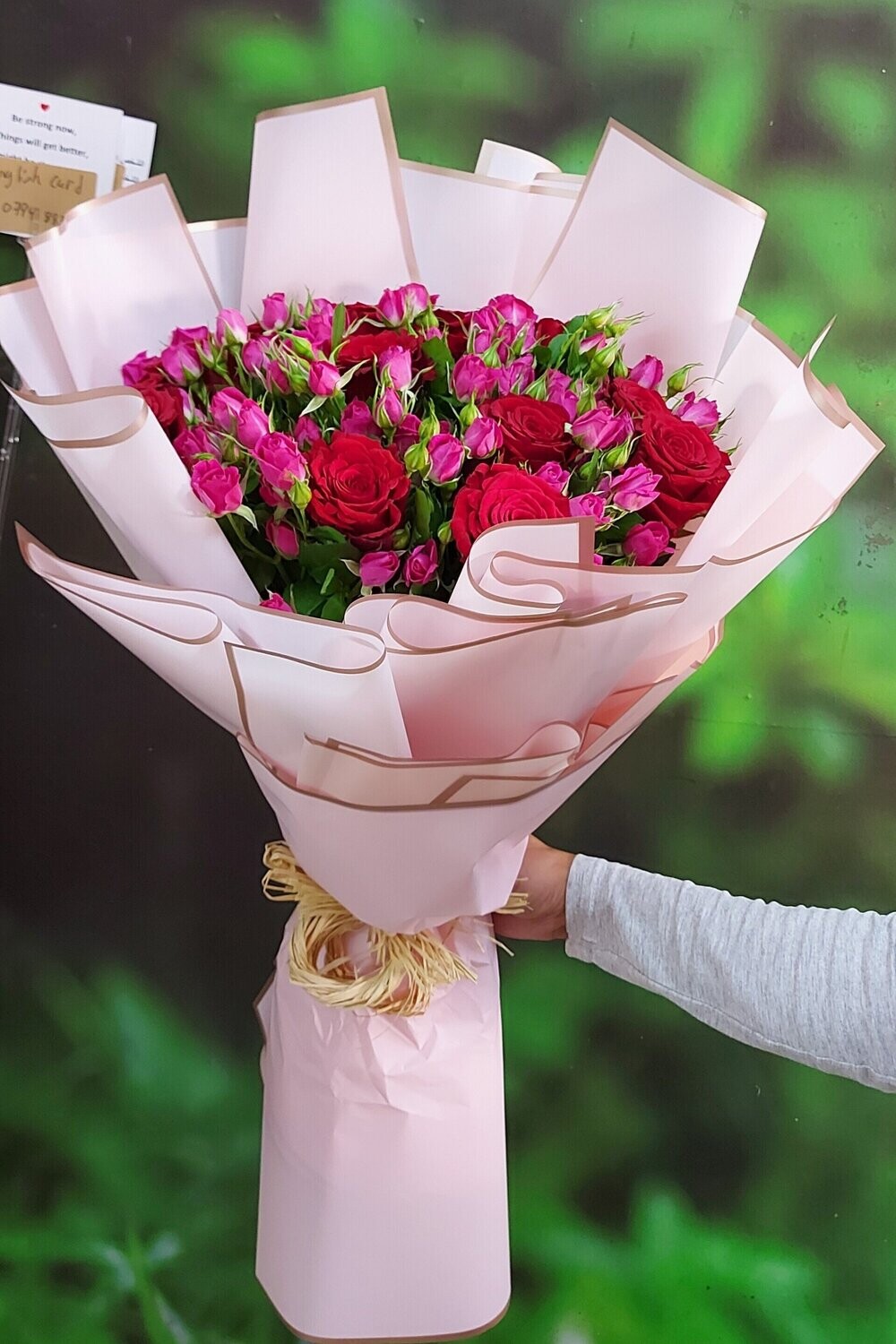 Joy Of Pusha Baby Rose Bouquet