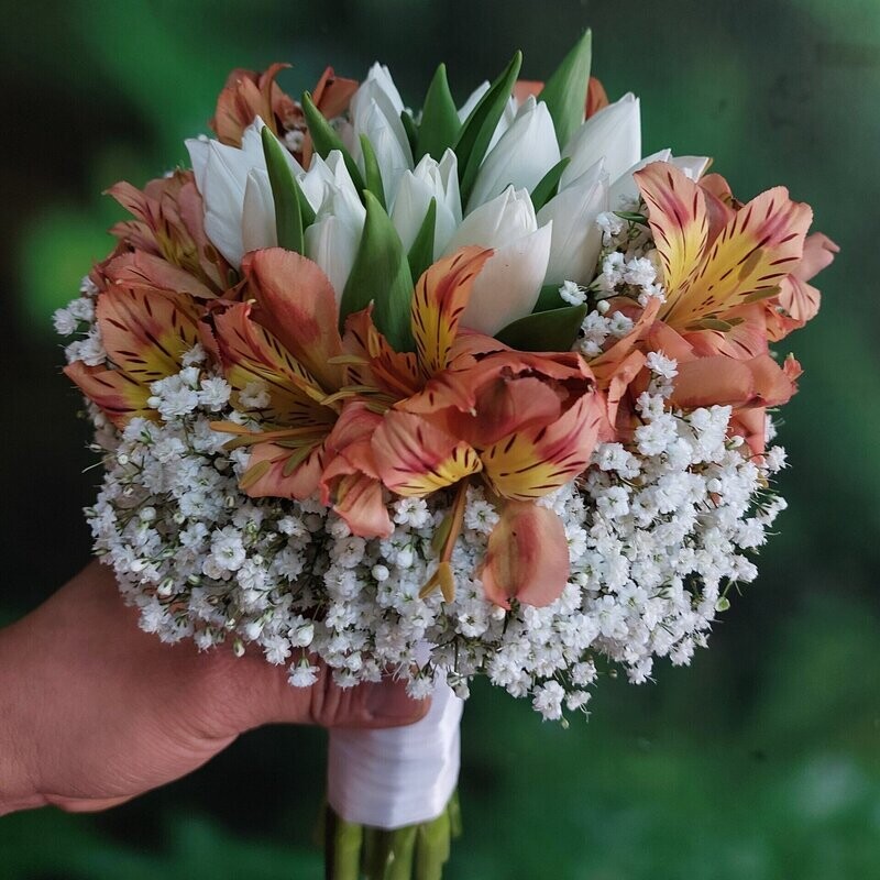 Multi Flower Bridal Bouquet