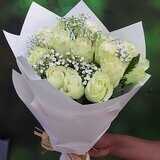 Online White Rose Bouquet