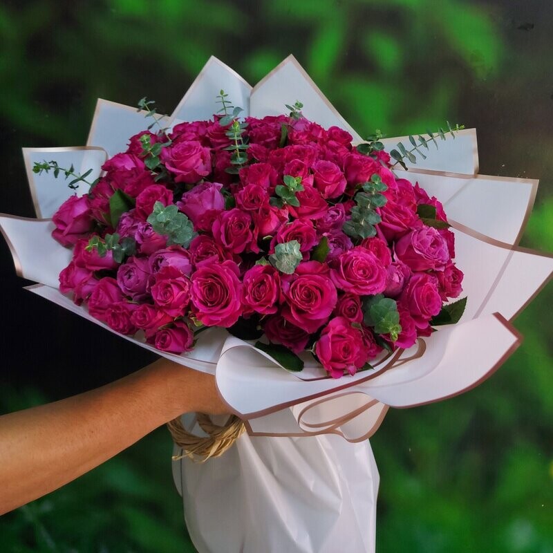 Perfect Combo Of Baby Rose Bouquet