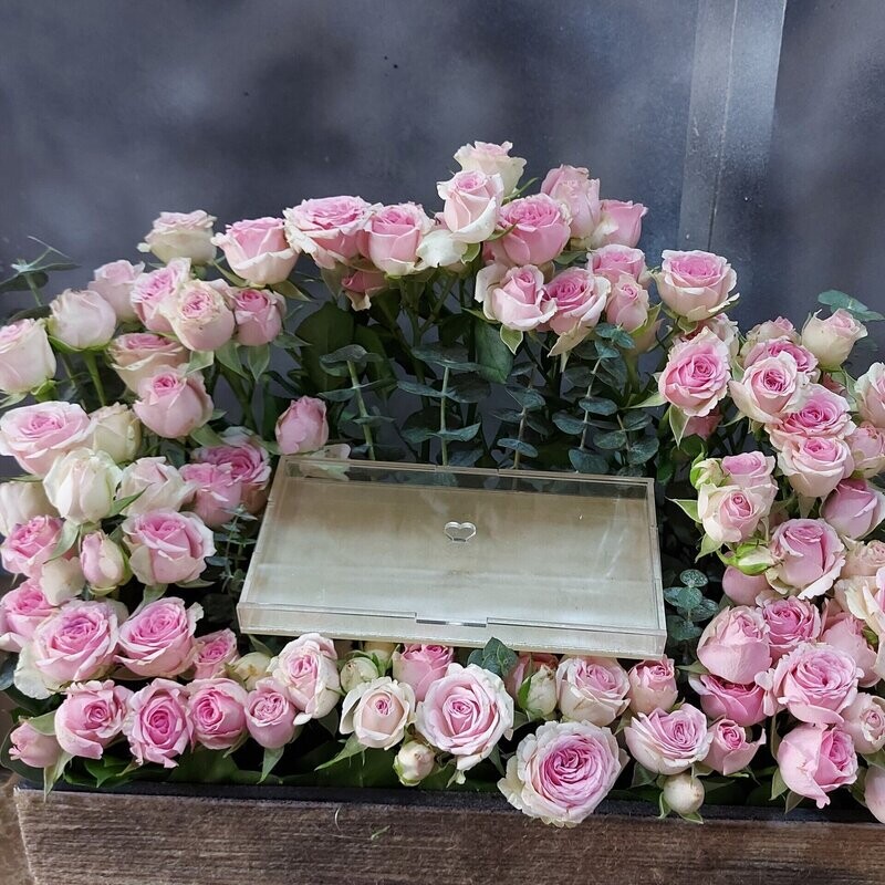 Pink Baby Rose Arrangement