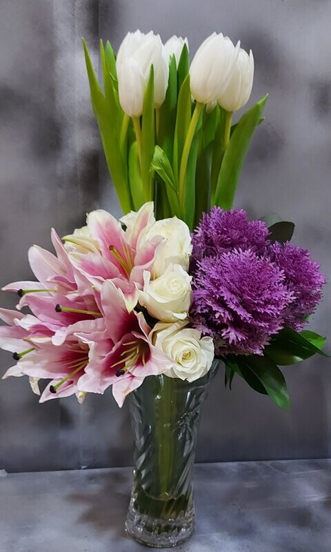 Splendid Flowers In Vase