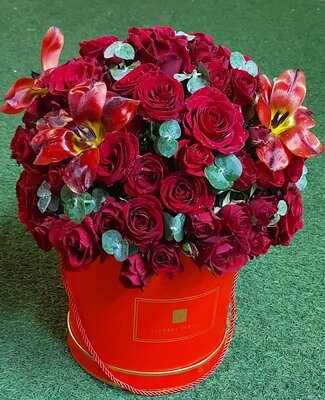Serene Flower In Basket