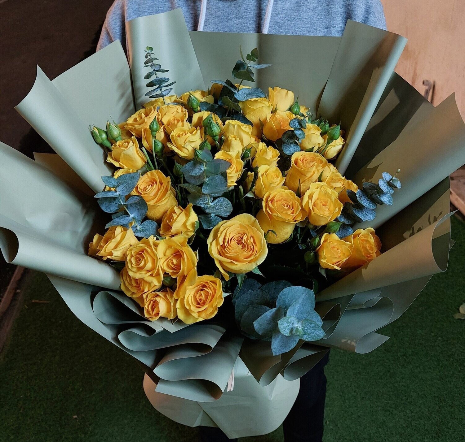 Charming Yellow Flower Bouquet