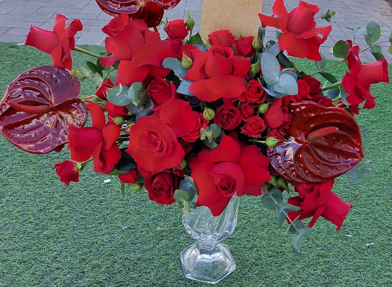 Graceful Flowers In Vase
