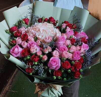 Harmony Flowers Hand Bouquet