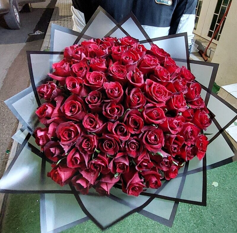 Lovely Red Rose Bouquet