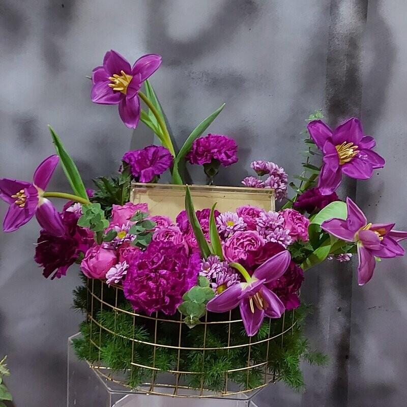 Purple Flower Arrangement