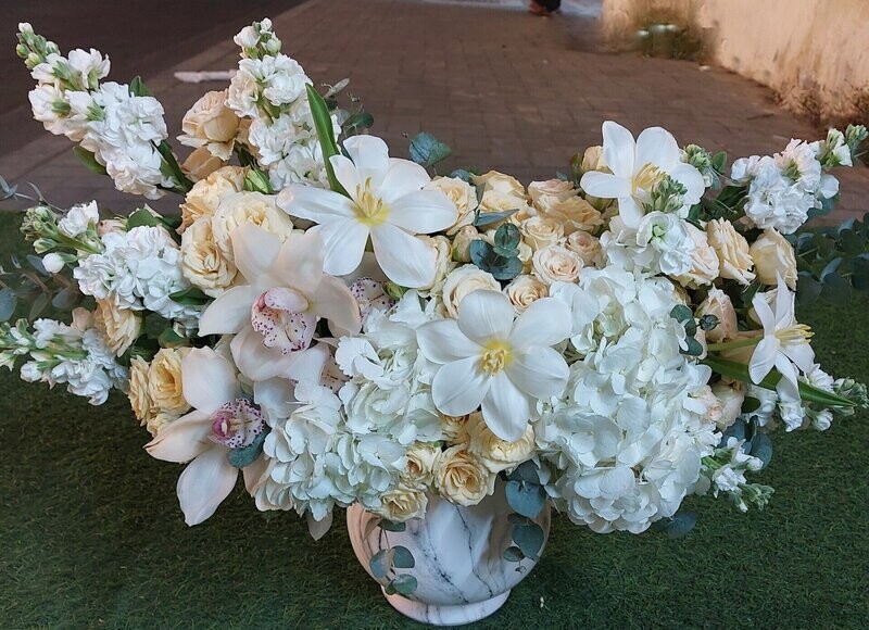 Scintillating Flower In Vase
