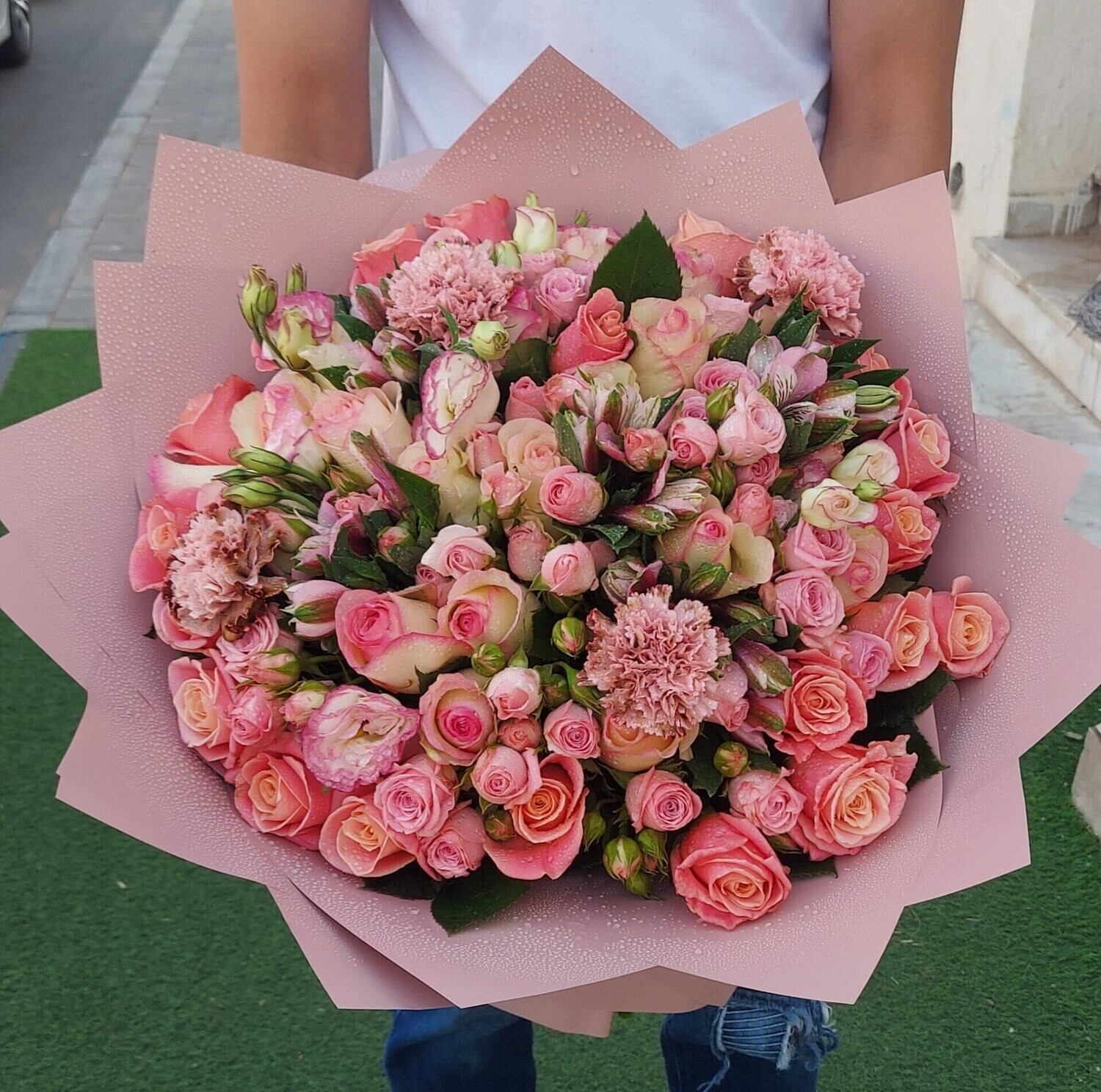 Single Color Hand Bouquet